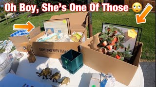 NEIGHBORHOOD YARD SALE | This Lady Wasn't Giving Any Deals, But I Still Found Some!