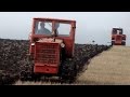 Tractors T-4A and DF-75D, plowing /// Тракторы Т-4А и ДТ-75Д, вспашка зяби