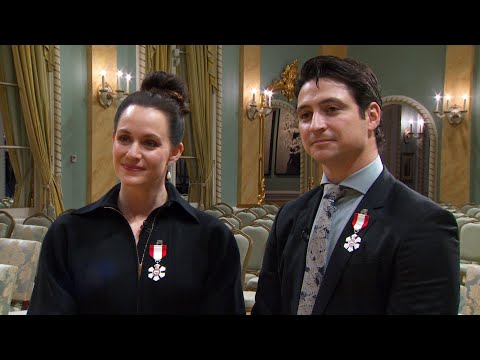 'We couldn't be more honoured to be here': Tessa Virtue, Scott Moir named to Order of Canada
