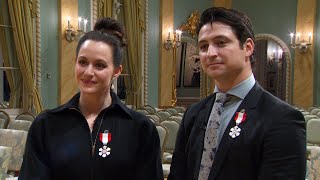 'We couldn't be more honoured to be here': Tessa Virtue, Scott Moir named to Order of Canada