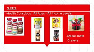 Marketing Mix - 4Ps - Example Nestlé