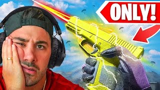 The PISTOLS ONLY Warzone Challenge! 😮