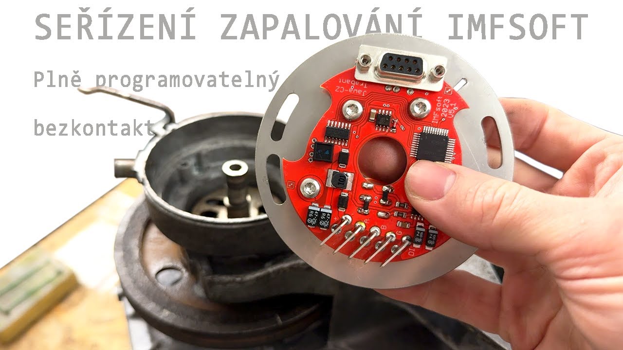 GO motoru trabant pt.3 - Instalace bezkontaktního zapalování IMFsoft