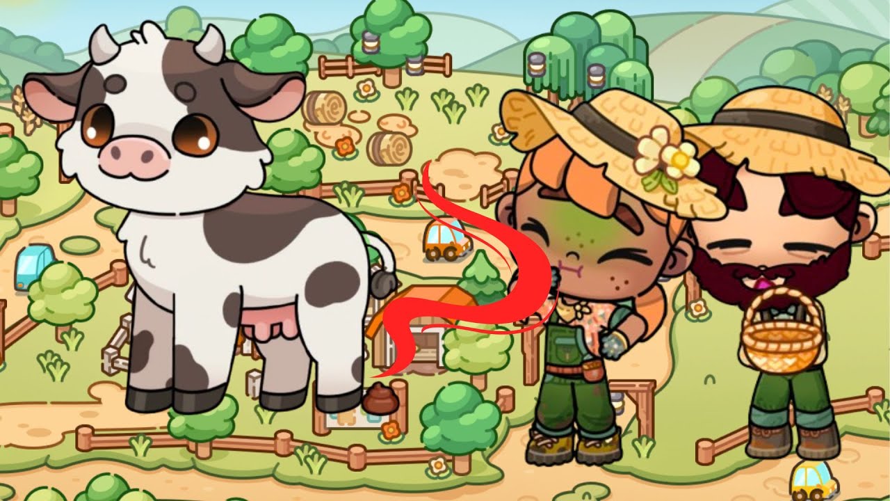 THE Cow POOPED on JENNY in SHOCK / PIPI Avatar World ASMR