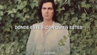 DONDE ESTÉS , CON QUIEN ESTÉS - CAMILO SESTO / LETRA chords