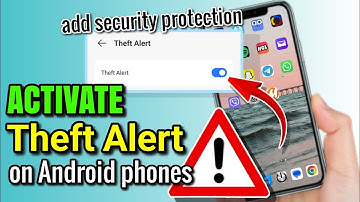 PAANO I-TURN ON ANG THEFT PROTECTION SA ANDROID PHONE | Riencyll Cabile
