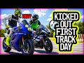 KICKED OUT ON MY FIRST TRACK DAY! *I CANT BELIEVE IT*