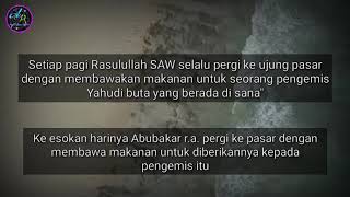 Kisah rasulullah dan pengemis buta