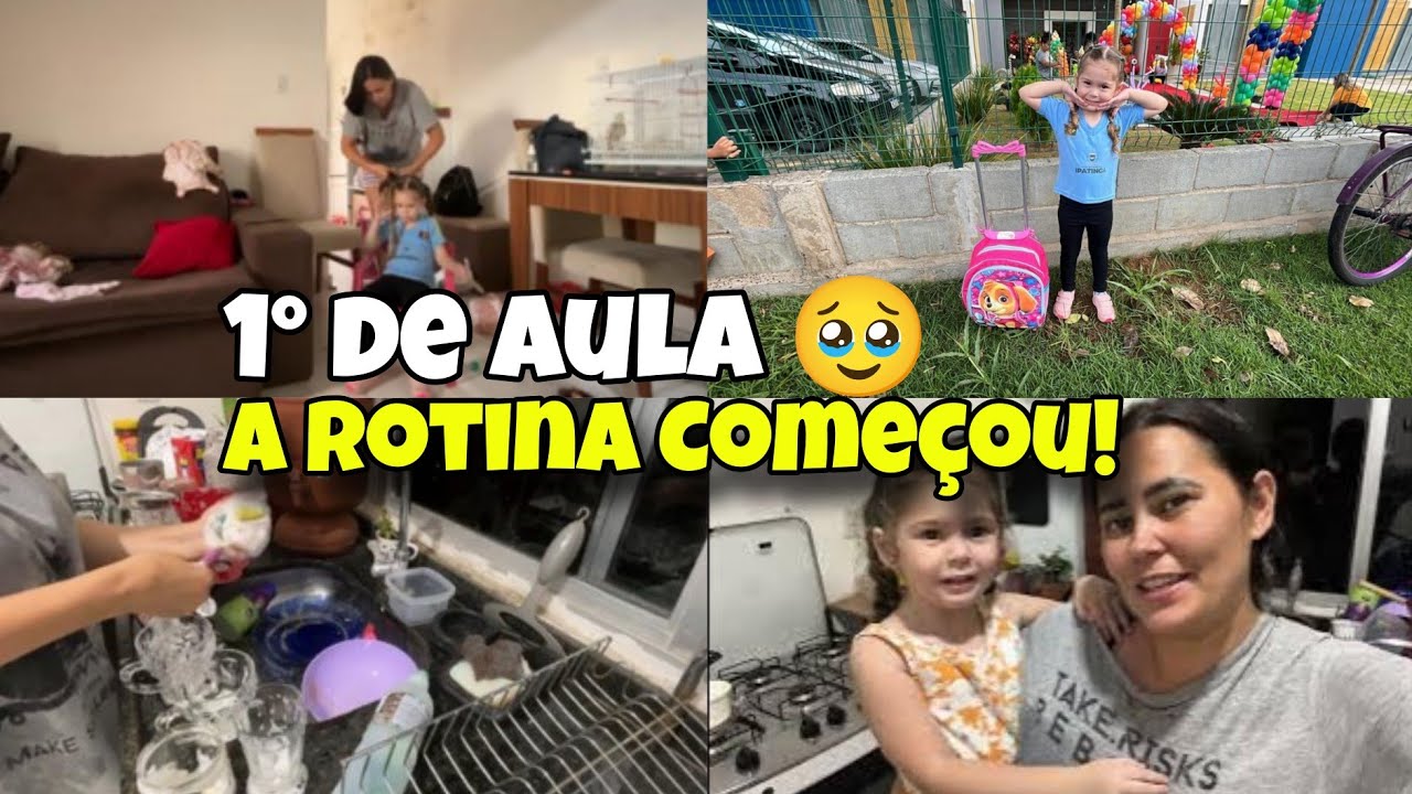 Ela Voltou às Aulas 😍 E Ainda Teve Terapia! Rotina Real 🏠