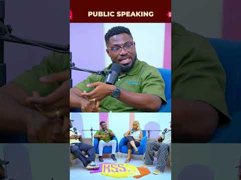 Public Speaking: Talent or Skill That Can Be Taught? | Ft. Mr. Dei