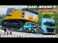 WOOWW !!! Rem Truk Sampai Panas, Sitinjau Lauik Kedatangan Truk Keren Muatan Raksasa Buatan Jepang