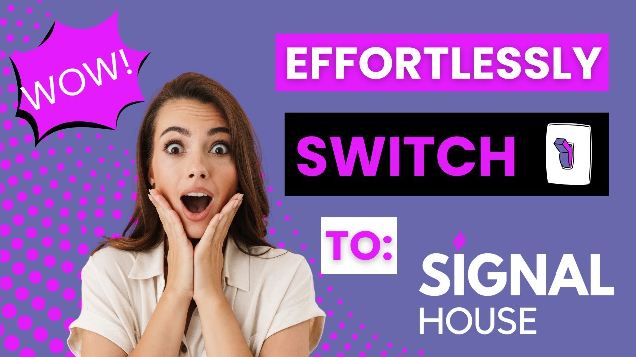 Seamlessly switch to Signal House for 10DLC A2P Messaging - YouTube