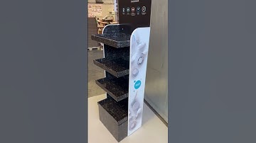 Cardboard floor display