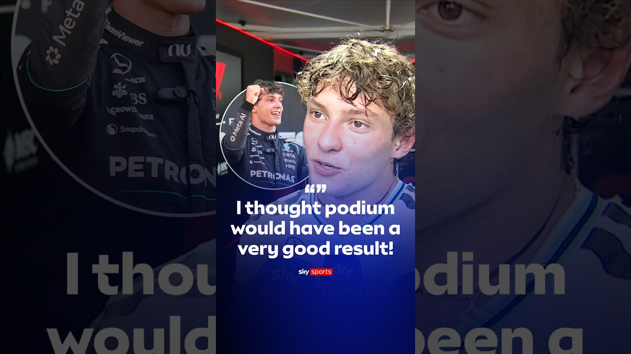 Kimi Antonelli reflects on his incredible win at Monza 💬⚡️