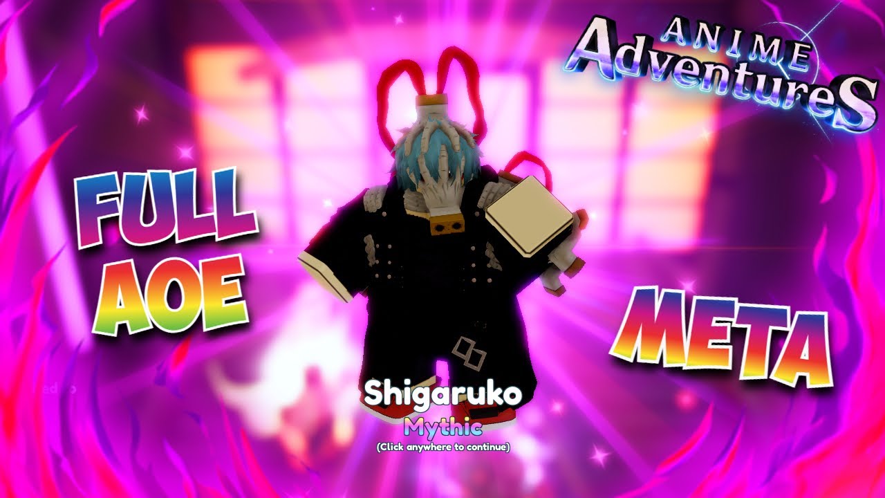 UNIQUE EVOLVED* Shigaraki Showcase In Anime Adventures 