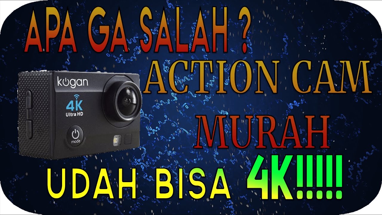 UNBOXING + QUICK REVIEW Kogan 4k Ultra HD Action Cam 