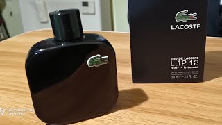 Lacoste L. 12.12. Noir EDT unboxing - YouTube