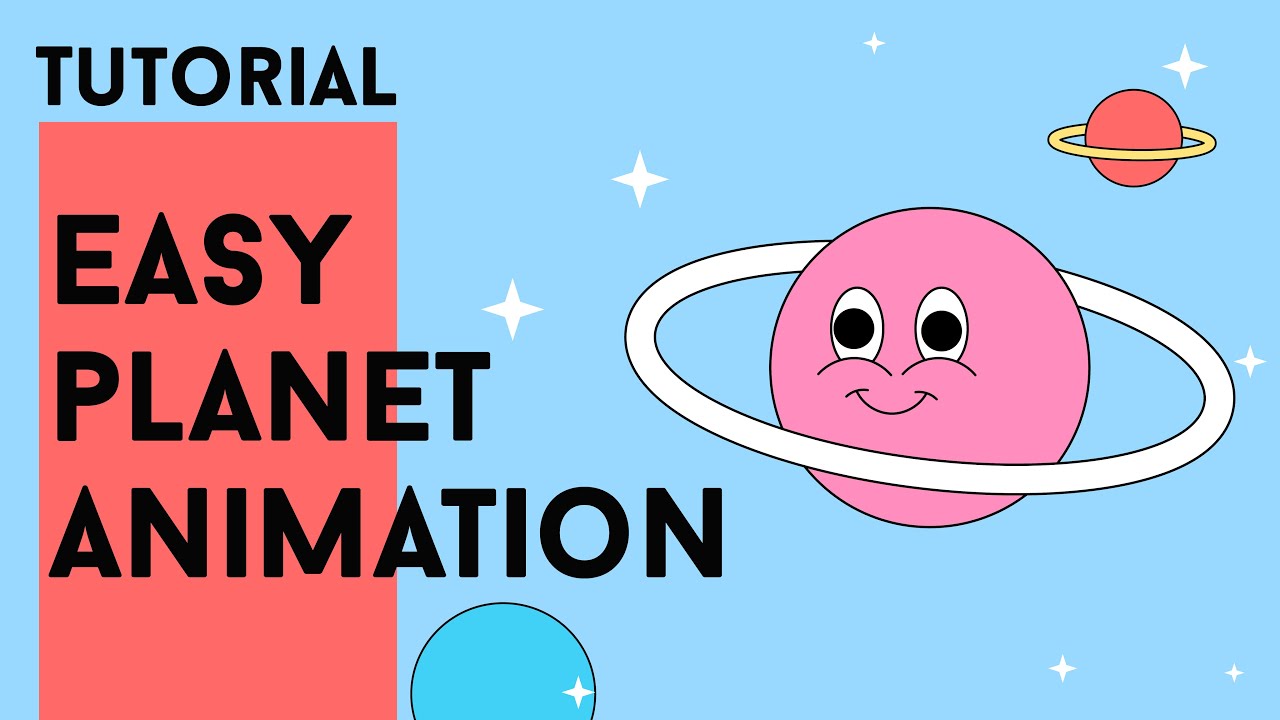 Beginner Tutorial in after effects | Easy planet animation - YouTube