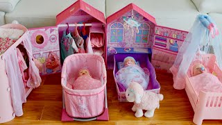 Baby Born Baby Annabell Nursery Room Nursery Toys Collection , Play Baby Dolls Care Routine 