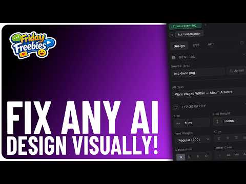 Fix ANY AI Website Visually in VS Code (This FREE Tool Changes Everything)