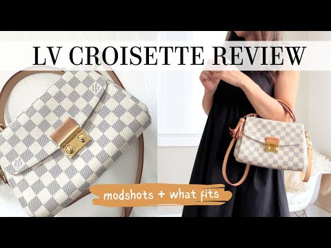 LOUIS VUITTON CROISETTE 1 YEAR REVIEW + WEAR & TEAR!