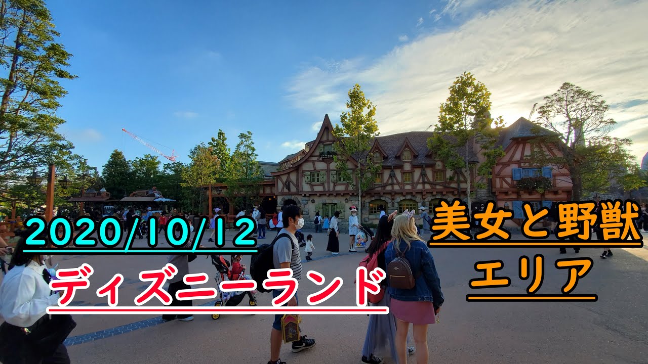 10 12 ディズニー行ってきました ちょこっと動画 Youtube