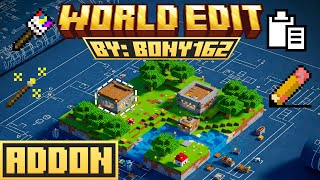 WorldEdit Addon Para Minecraft Bedrock Edicion1.21+