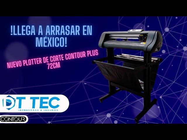 Llega para arrasar en México /Nuevo Plotter CONTOUR 72 cm - YouTube