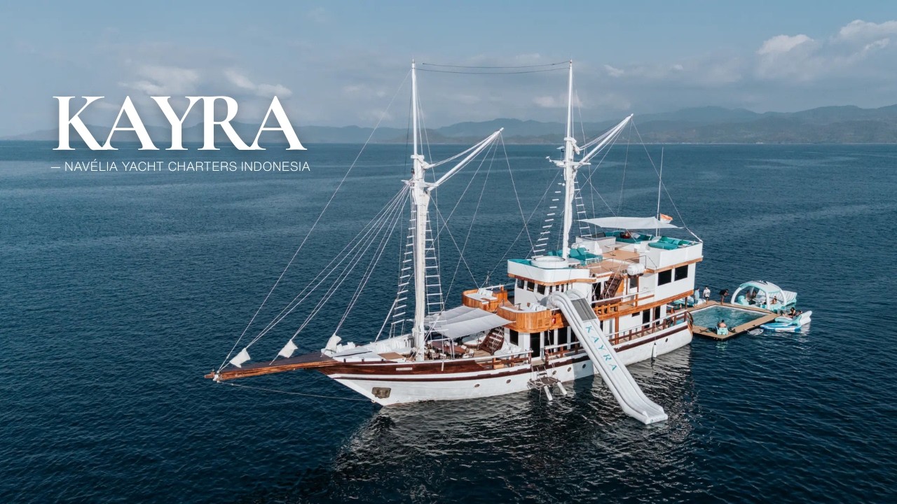 Kayra Phinisi yacht tour video thumbnail