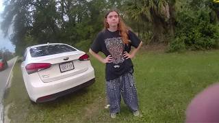 Entitled 22-Year-Old Woman Causes A Crash And Thinks She Can Just Leave