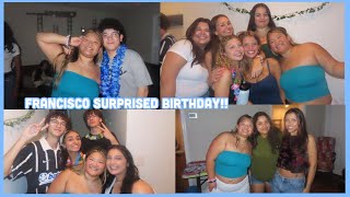 francisco's surprised birthday party! | amanda saying