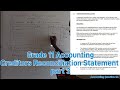 Grade 11 Accounting Term 1 : Creditors Reconciliation Statement Part 1