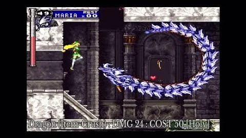 Can you play as Maria in Castlevania Symphony of the Night?