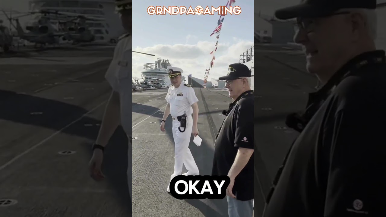 Grndpagaming tours US Bataan lHD 5 at fleet week 