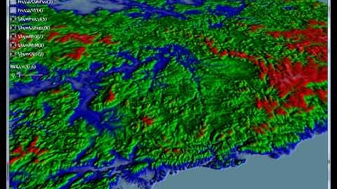 GPU based Geometry Clipmap