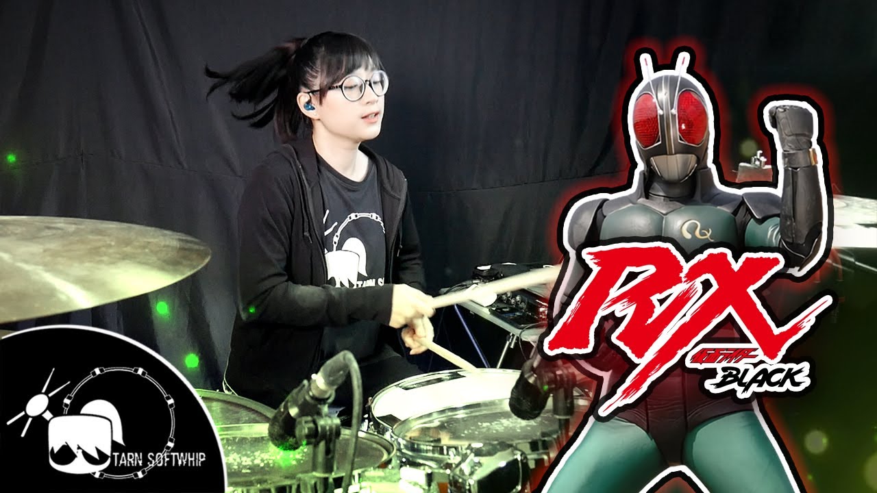 Kamen Rider Black RX Opening Drum Cover ( Tarn Softwhip ) Kamen Rider Black RX Opening Drum Cover ( Tarn Softwhip )