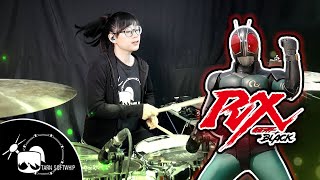 Kamen Rider Black RX Opening Drum Cover ( Tarn Softwhip ) screenshot 5