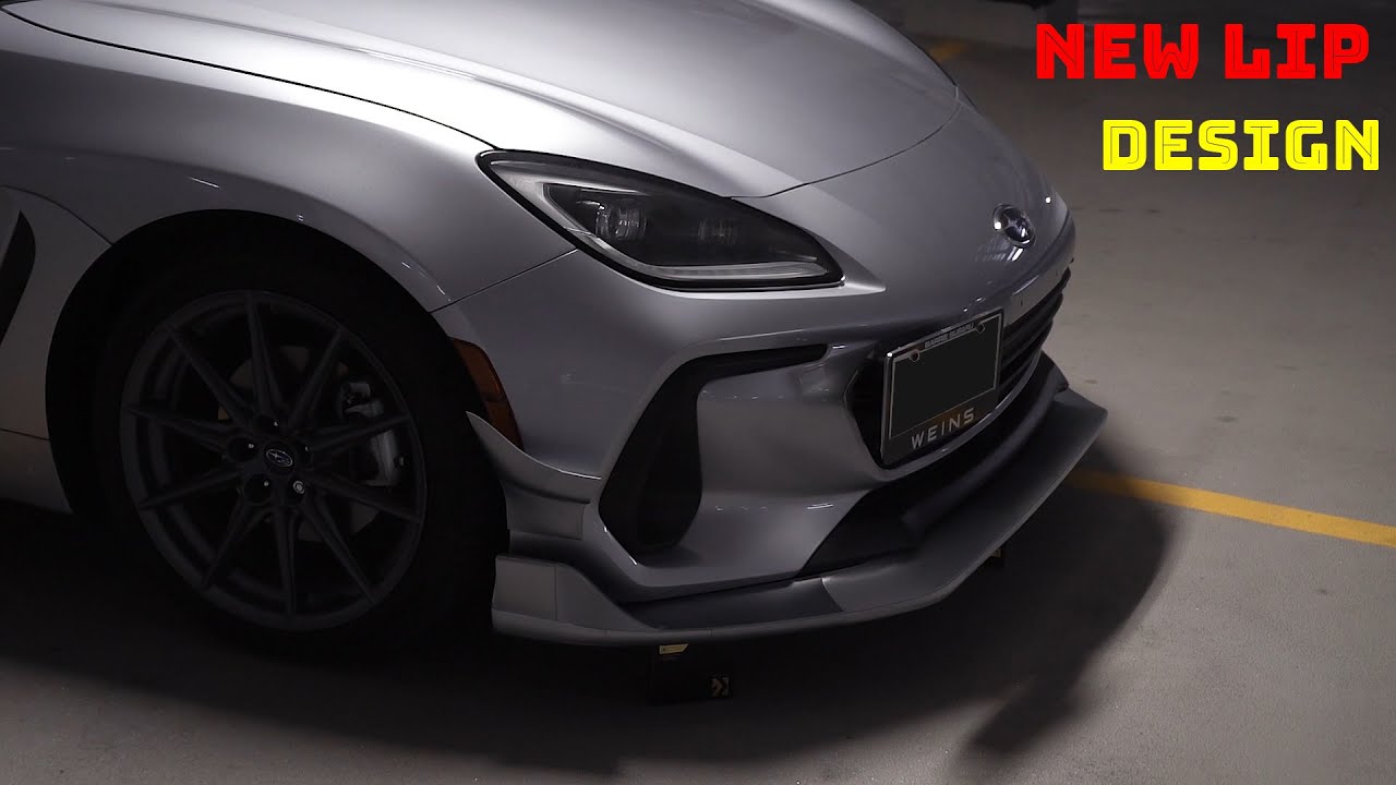 2022 BRZ gets new front LIP and Canards | new design