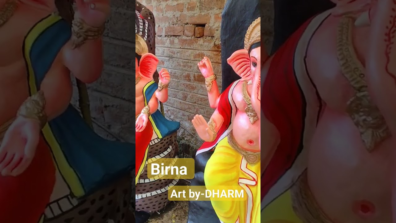 NEW ganesh murti 2024 Art by DHARMA AT-Birna