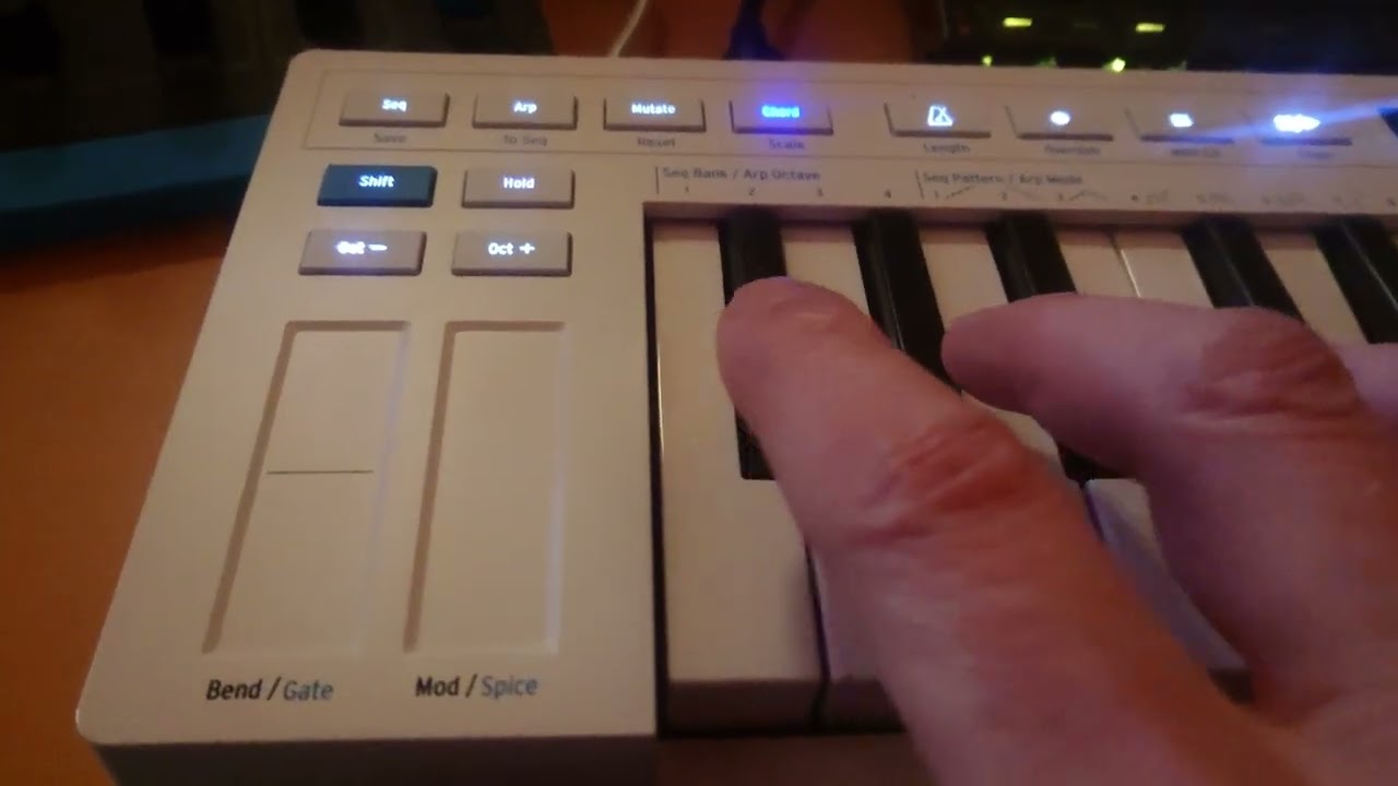 Yamaha Seqtrak + Arturia Keystep 32 MK2 + Waldorf Protein Test MIDI