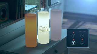 Duraflame 28" Electric Lantern with Infrared Heat and Remote on QVC screenshot 4
