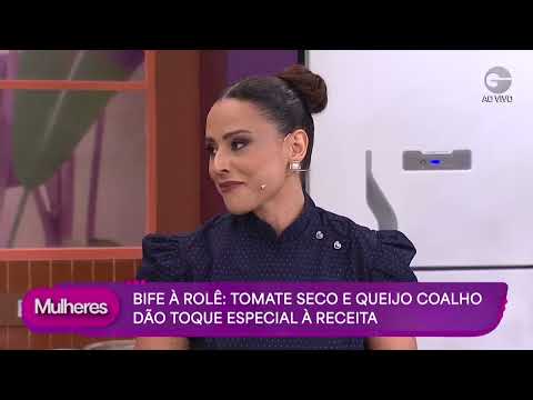 BIFE A ROLÊ RECHEADO COM TOMATE SECO E QUEIJO COALHO - Mulheres (02/09/2026)
