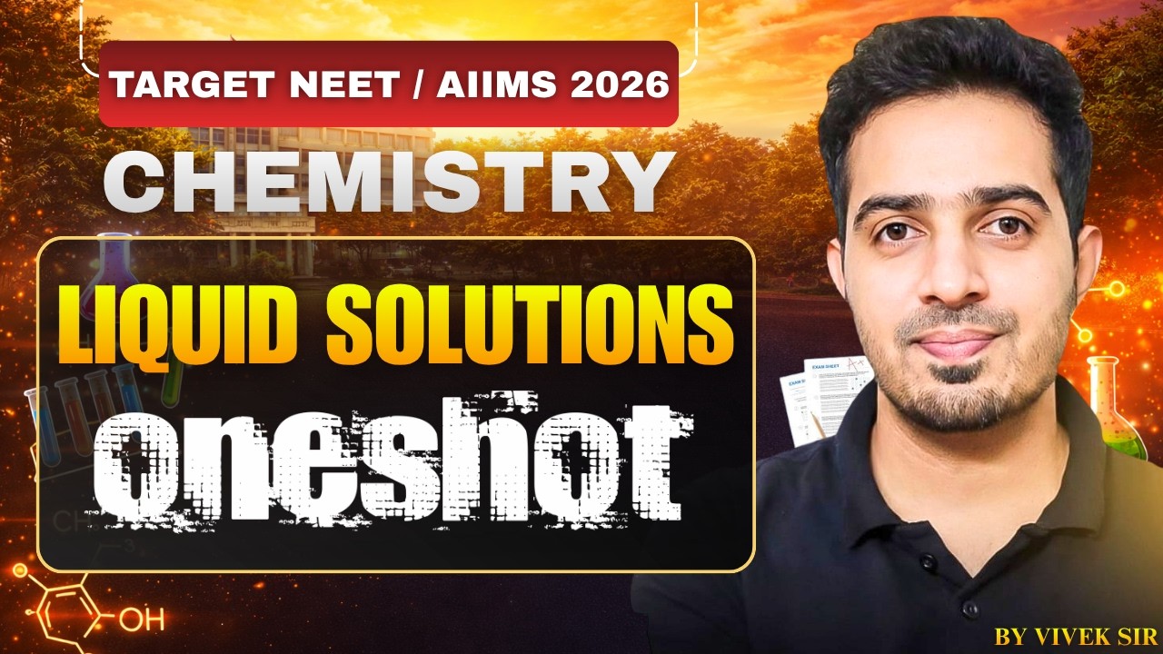 Liquid Solutions One Shot 🔥 | Complete Chemistry Chapter in One Video ...