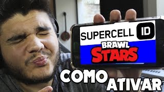 Como Ativar O Supercell Id No Brawl Stars Android E Iphone Youtube - brawl stars id como saber qual e
