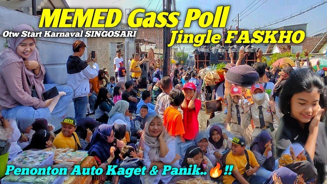Auto Semburat🔥MEMED Ngegas  Jingle Faskho Saat BREWOG Menuju GARIS START KARNAVAL SINGOSARI