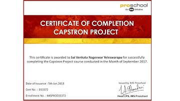 Business Analytics- Capstone Project- Nageswar