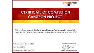 Business Analytics- Capstone Project- Nageswar