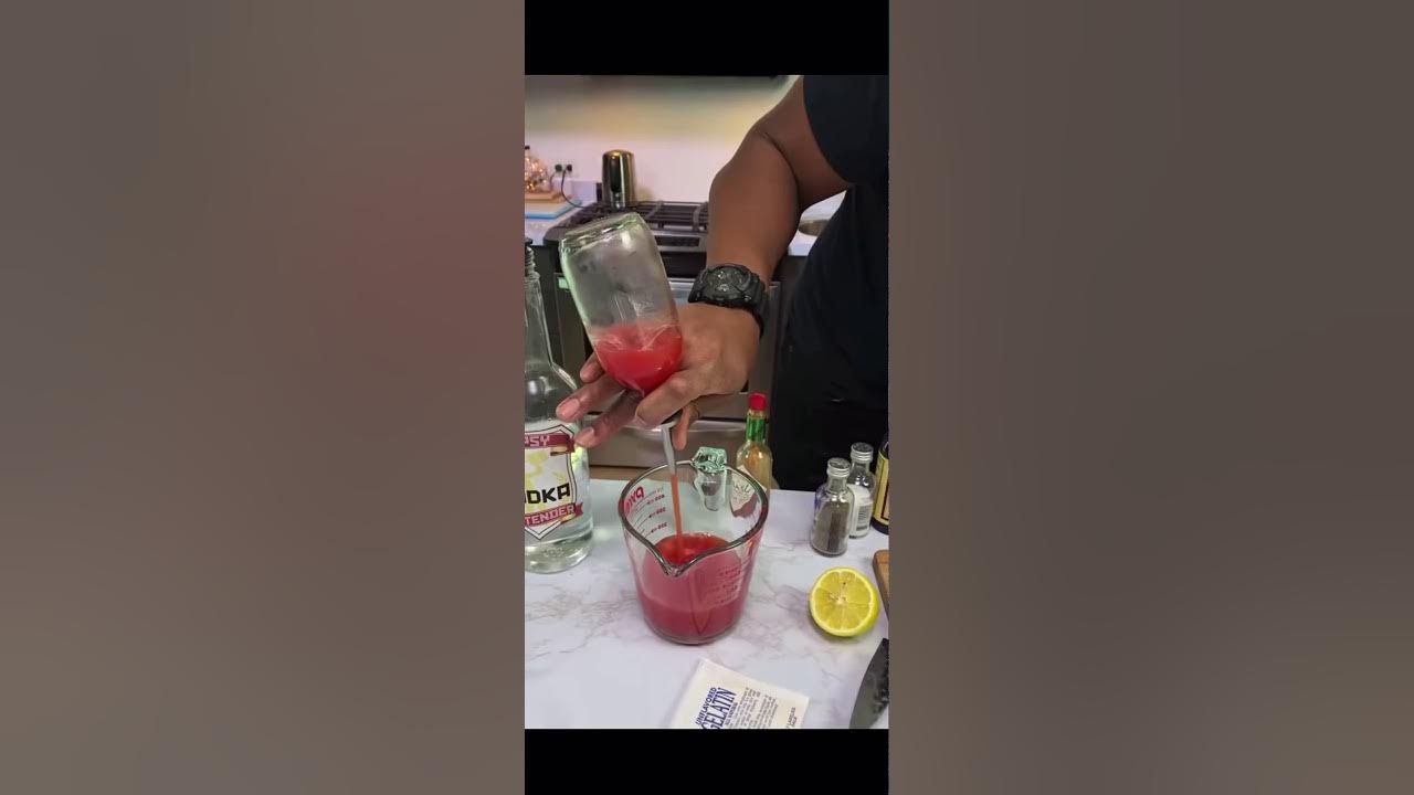 Bloody Mary Jello Shot In A Pickle ! YouTube