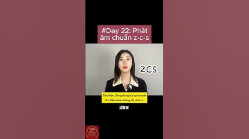 [Phát âm chuẩn z-c-s] Day 22-2- Tránh bị âm gió quá mạnh khi phát âm cùng MC Hiến Nhã