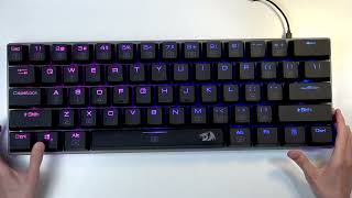 Redragon K605 Alien Unboxing – 61 Key Mechanical Keyboard First Look